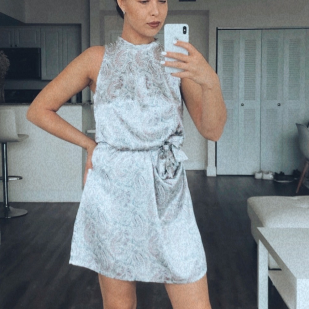 Zola silver dress